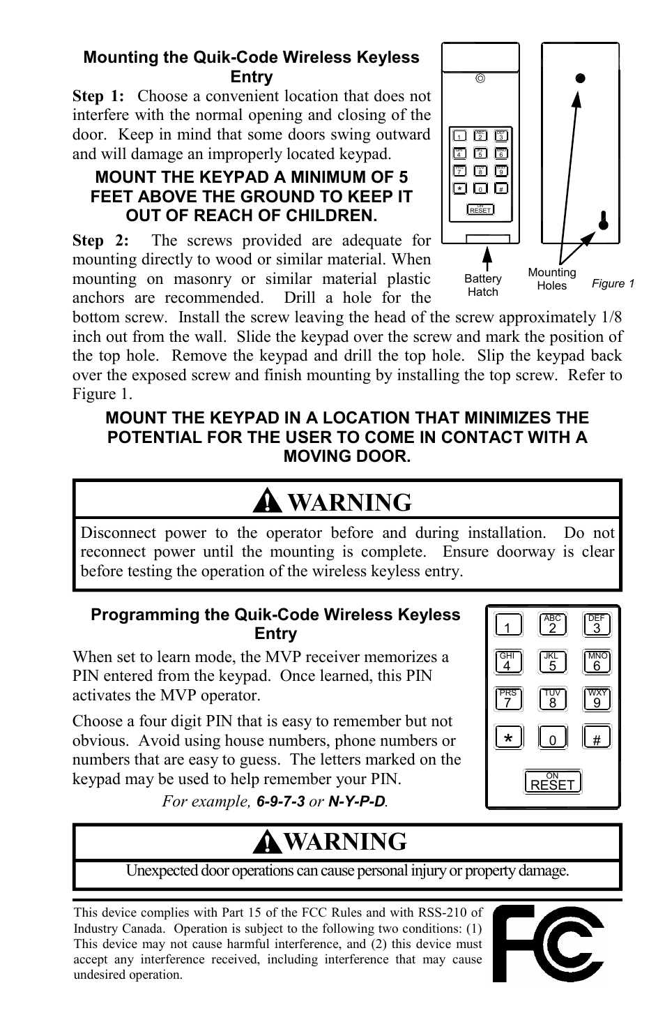 Warning, N-y-p-d | Allstar Products Group MVP 110927 User Manual | Page 2 / 4