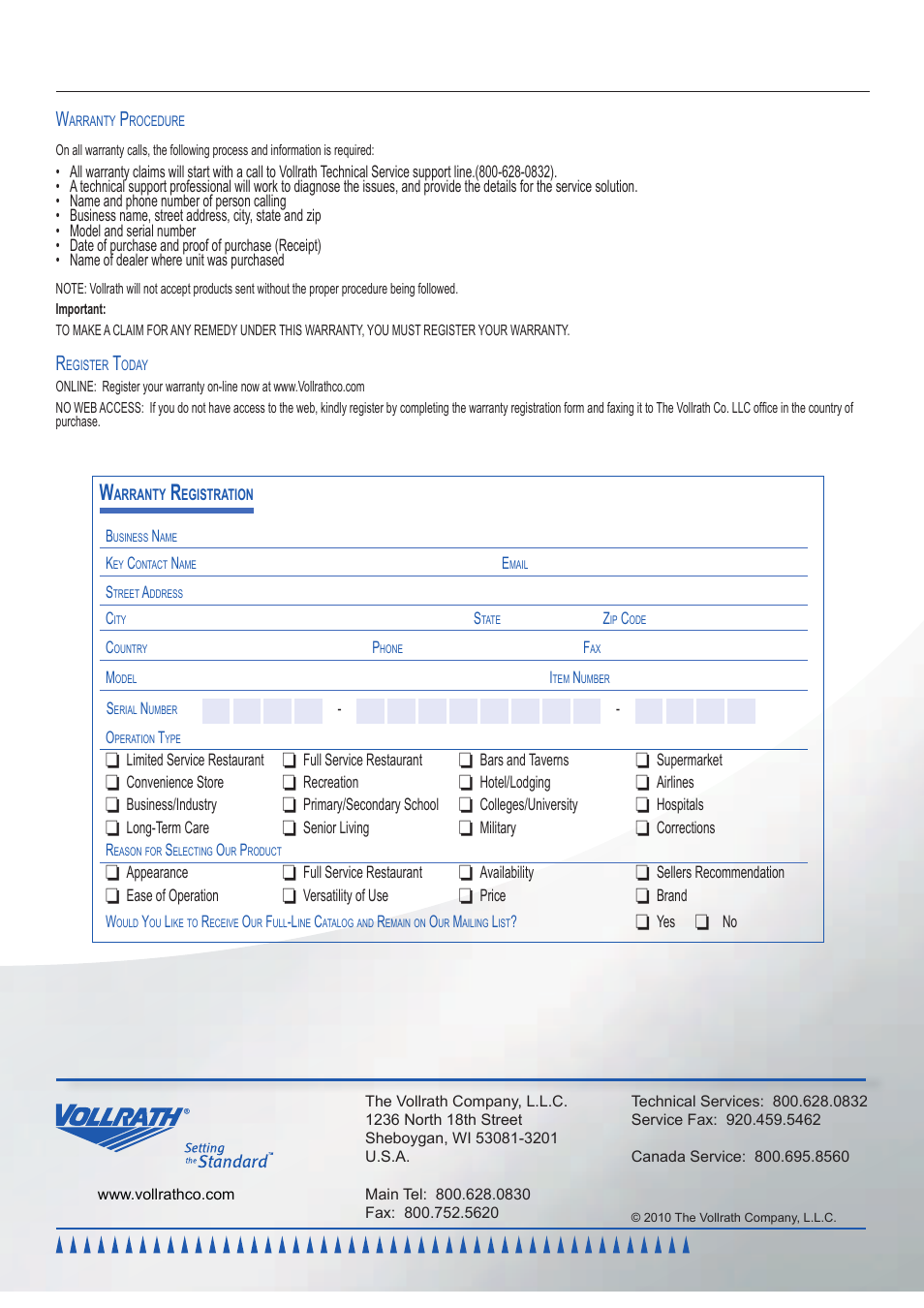 Vollrath GRANDE In-Chamber Vacuum Pack Machines User Manual | Page 3 / 48