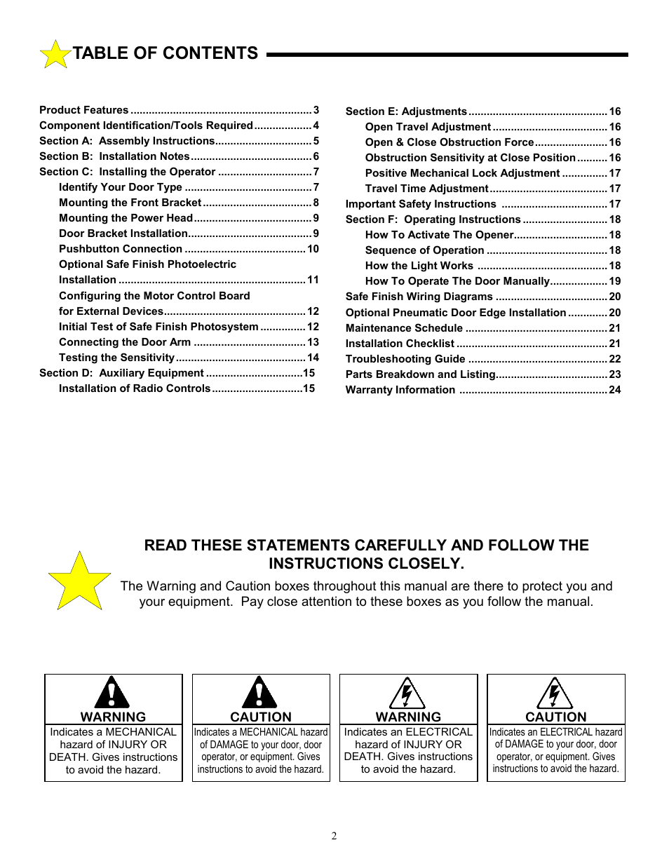 Allstar Products Group LT 50 User Manual | Page 2 / 24