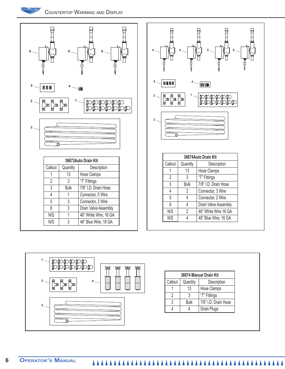 Vollrath Hot Cold Drop-ins User Manual | Page 6 / 8