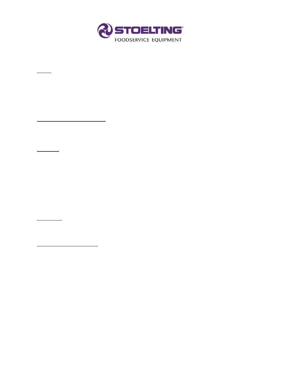 Warranty mix transfer pumps / cocktail / slush | Vollrath F112 User Manual | Page 31 / 31