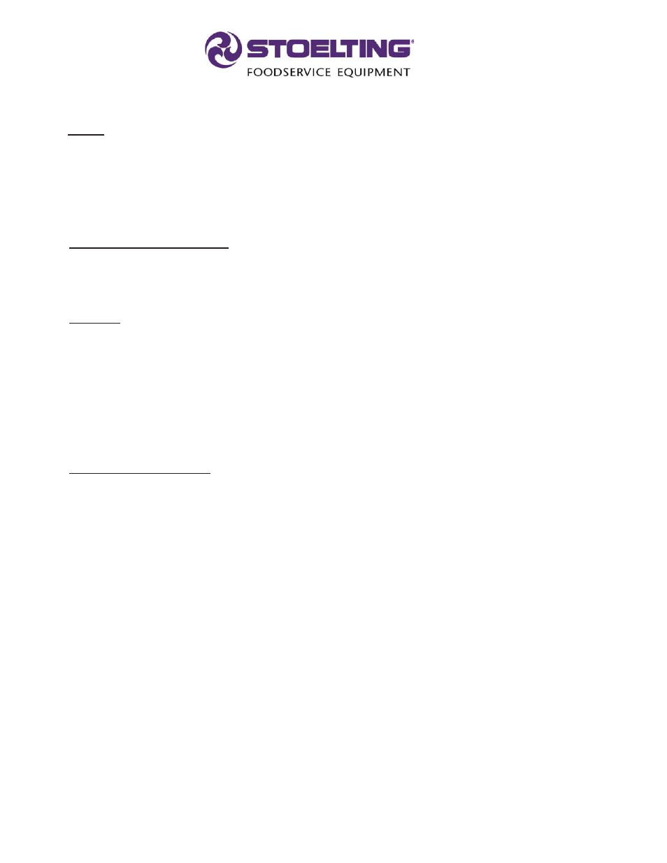 Vollrath M202B Water Cooled User Manual | Page 31 / 31