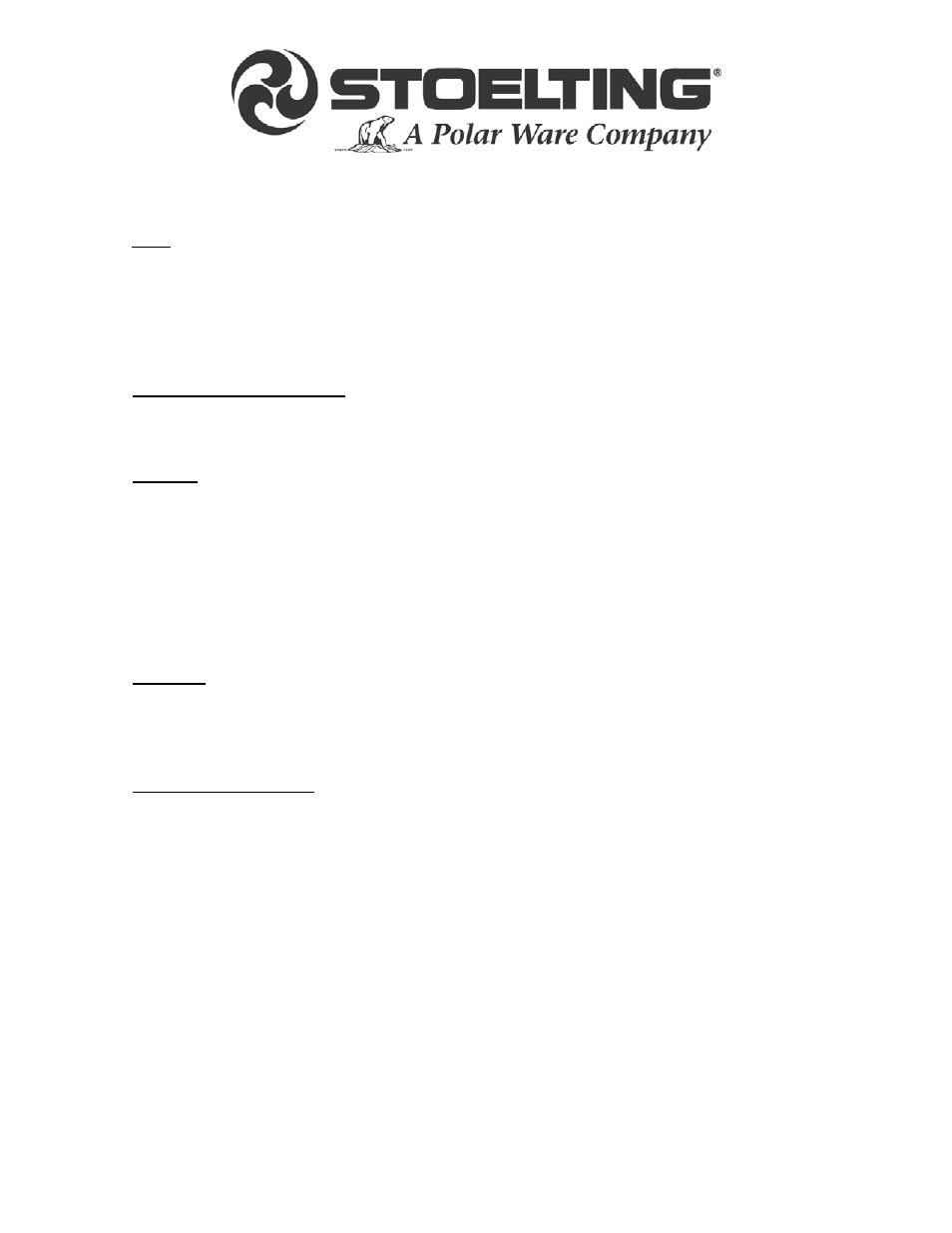 Warranty mix transfer pumps / cocktail / slush | Vollrath E257A User Manual | Page 29 / 29