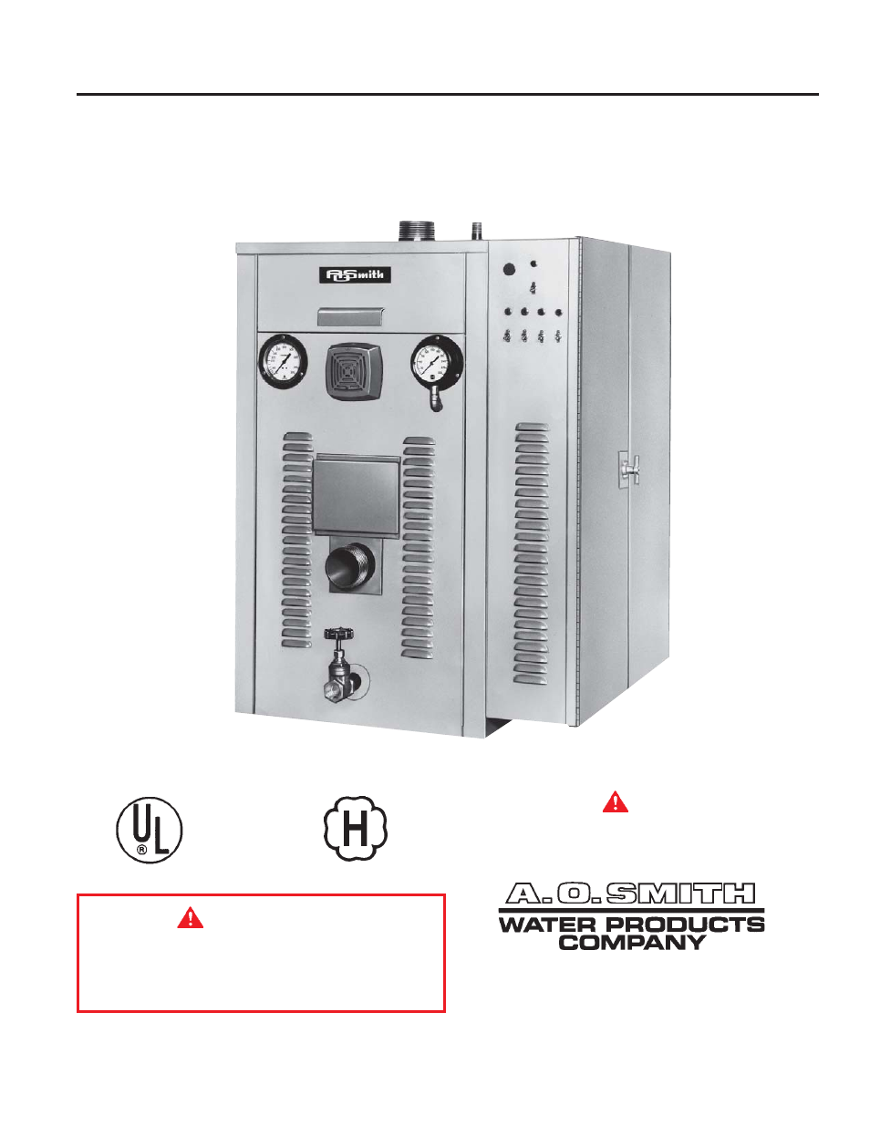 A.O. Smith NW 37-670 User Manual | 12 pages