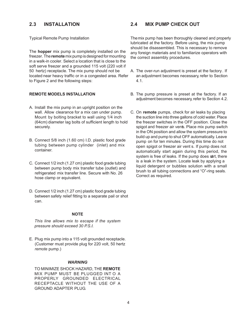 Vollrath 219-02 User Manual | Page 12 / 35