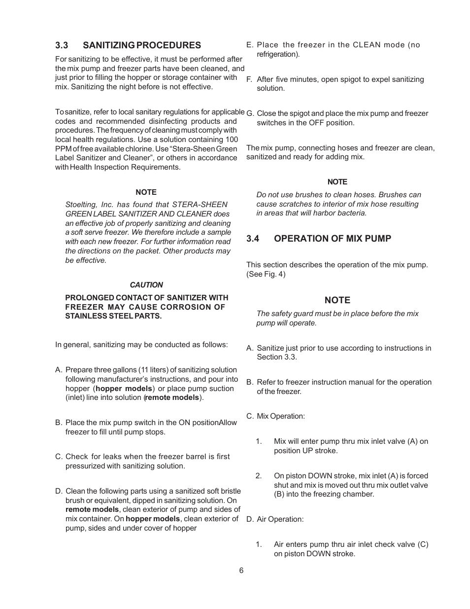 Vollrath 219-02 User Manual | Page 14 / 35