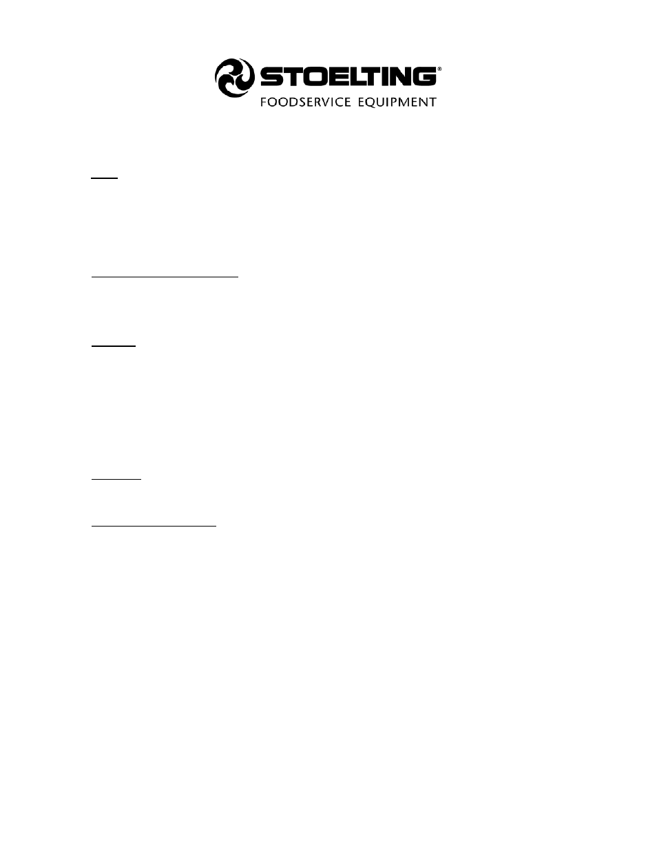 Warranty mix transfer pumps / cocktail / slush | Vollrath 219-02 User Manual | Page 35 / 35