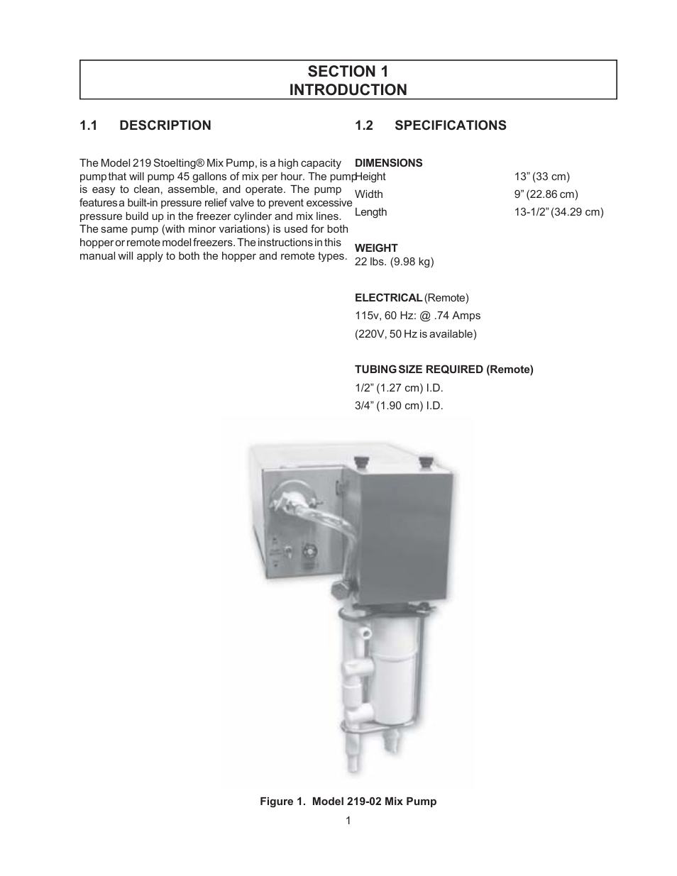 Vollrath 219-02 User Manual | Page 9 / 35
