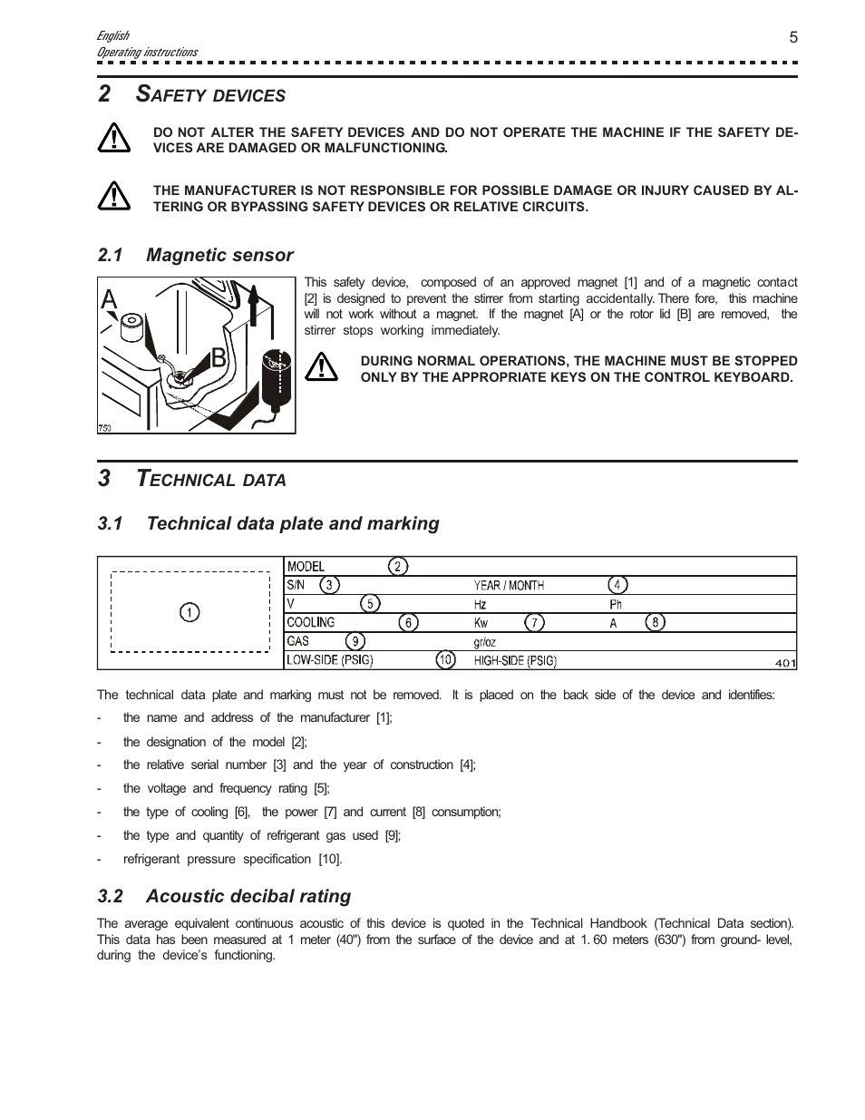 Vollrath Mix60-Water Cooled User Manual | Page 5 / 24
