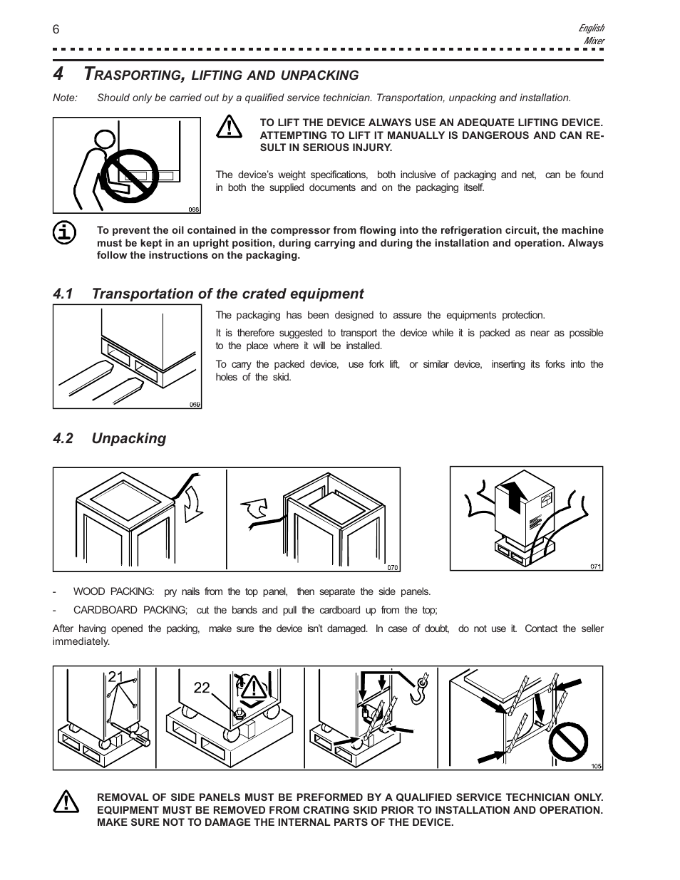 Vollrath Mix60-Water Cooled User Manual | Page 6 / 24
