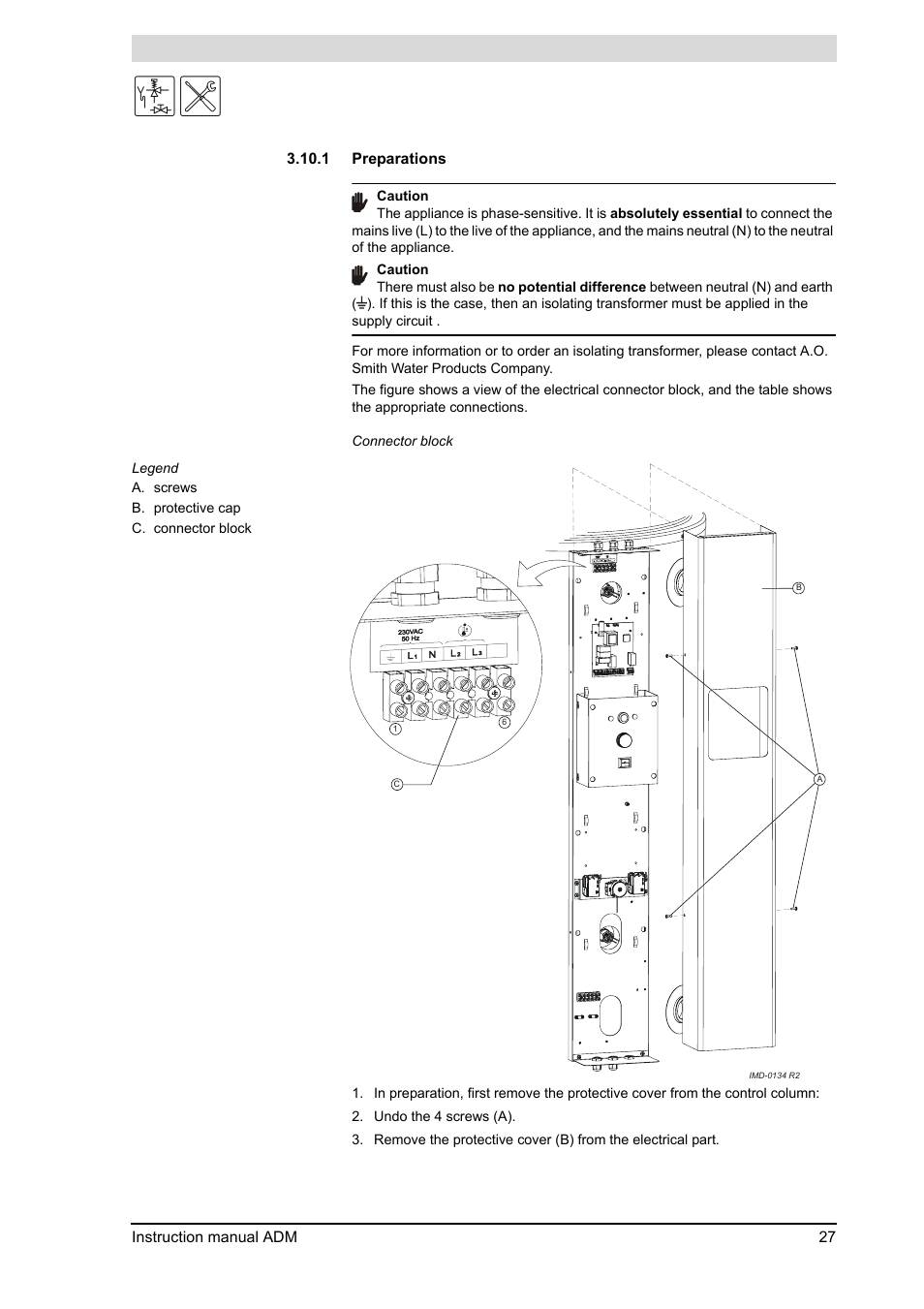 A.O. Smith ADM - 80 User Manual | Page 27 / 74