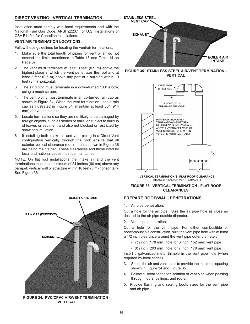 A.O. Smith 3400 User Manual | Page 36 / 80