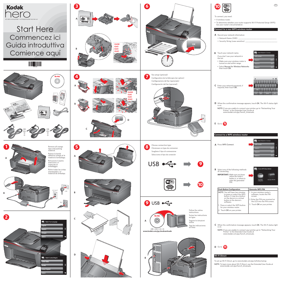 Kodak HERO 4.2 User Manual | 2 pages