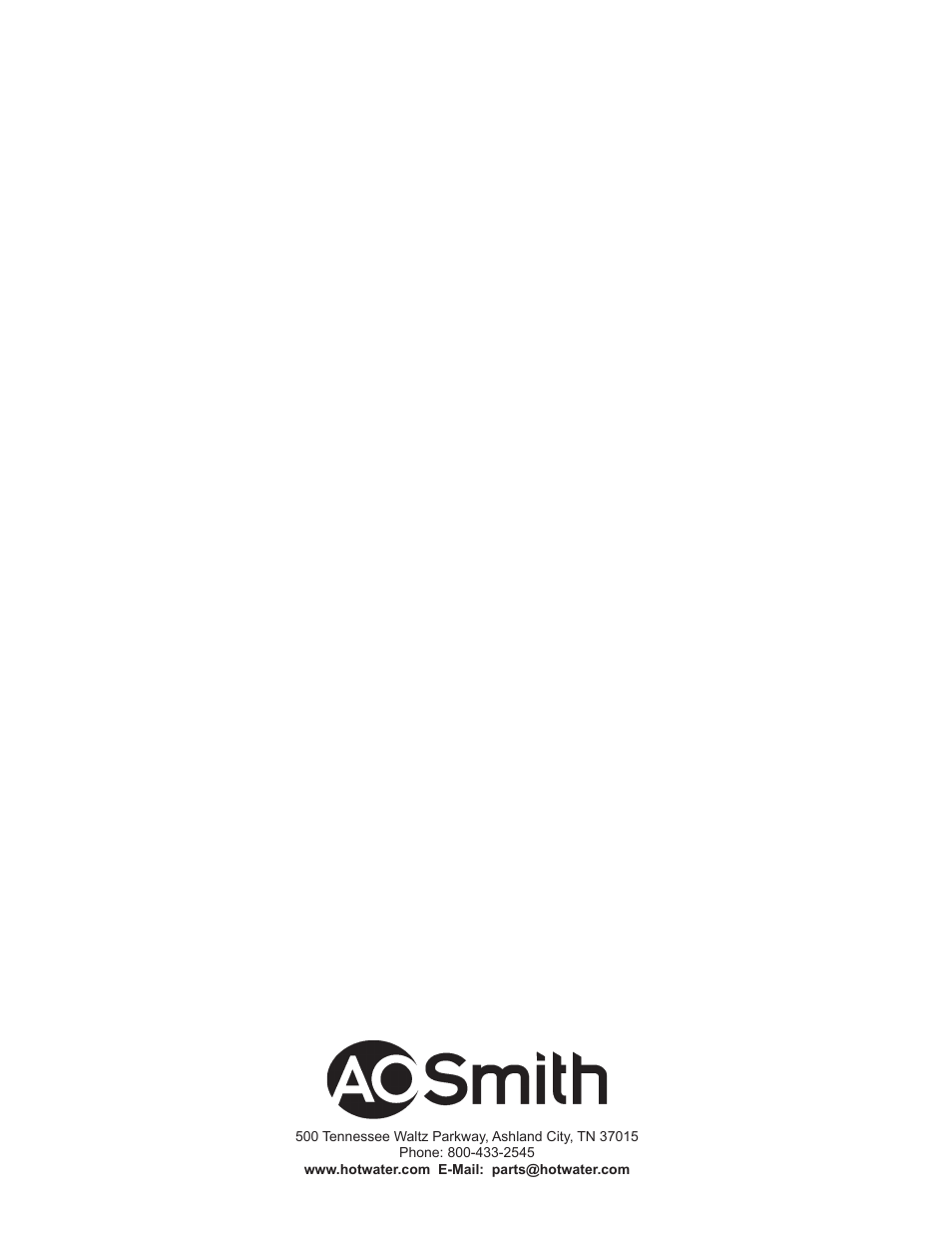 A.O. Smith VB/VW- 1000 User Manual | Page 52 / 52