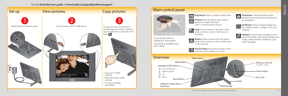 Kodak P76 User Manual | Page 2 / 6