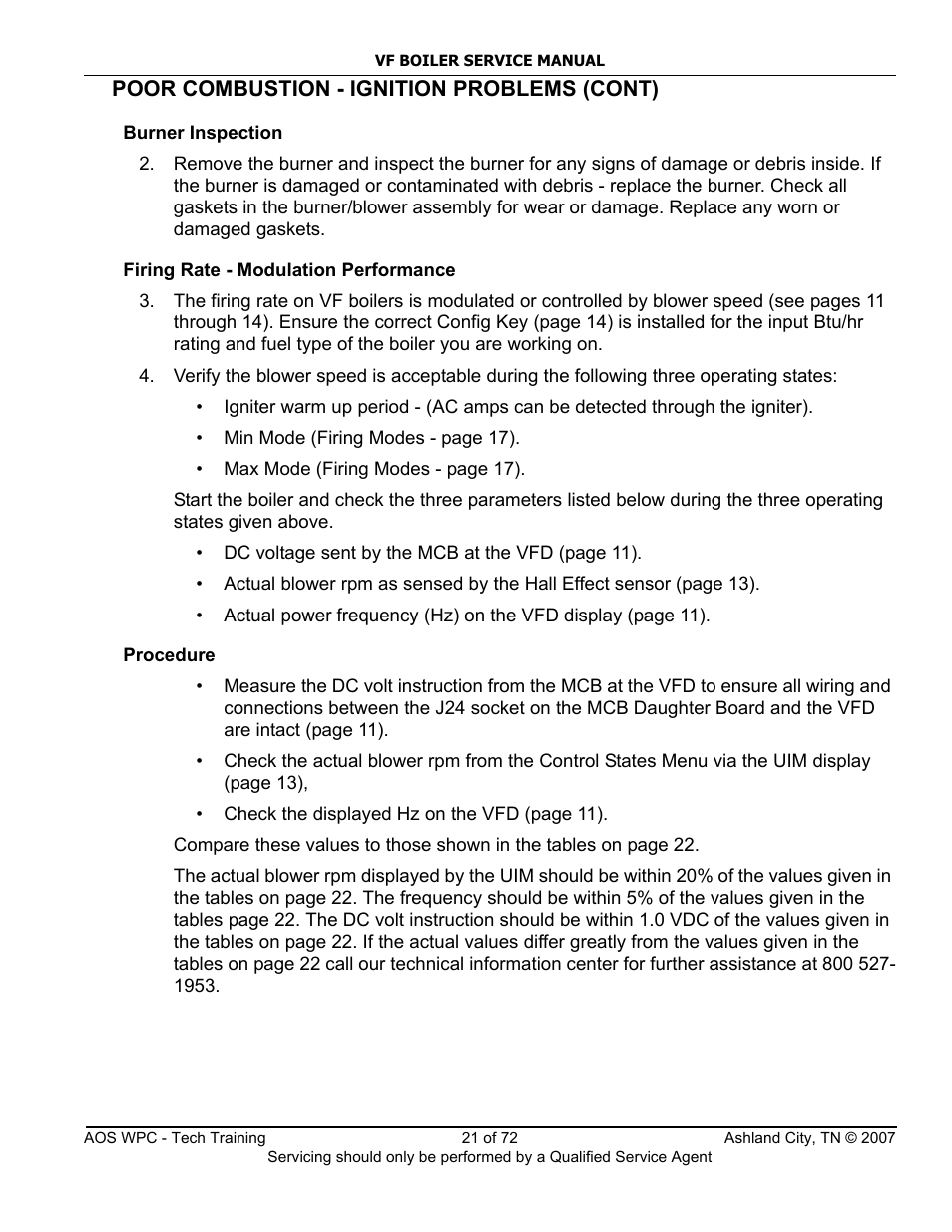 A.O. Smith TC-099 User Manual | Page 22 / 74