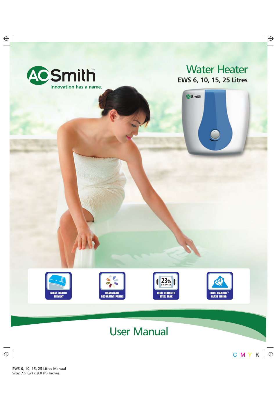 A.O. Smith 10 User Manual | 11 pages