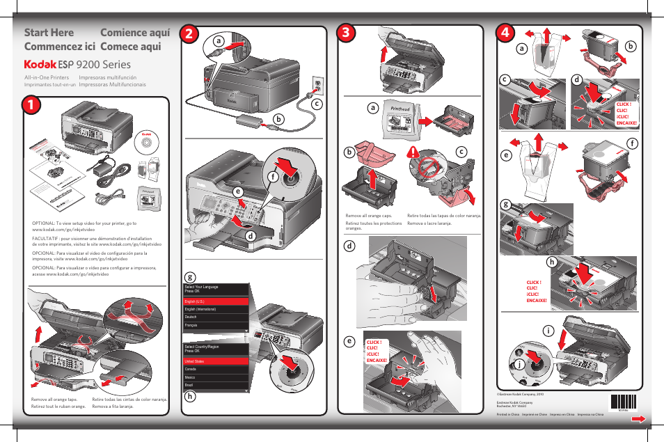 Kodak ESP 9250 User Manual | 2 pages