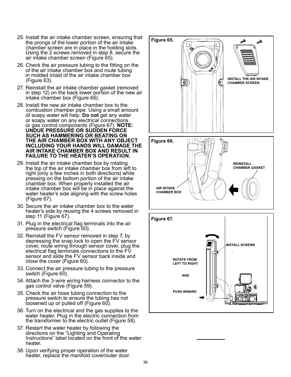 A.O. Smith 12 40GPC T 100 User Manual | Page 36 / 56