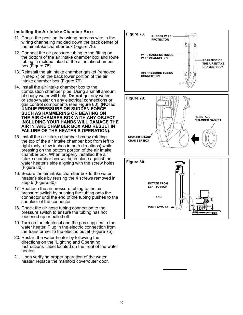 A.O. Smith 12 40GPC T 100 User Manual | Page 40 / 56