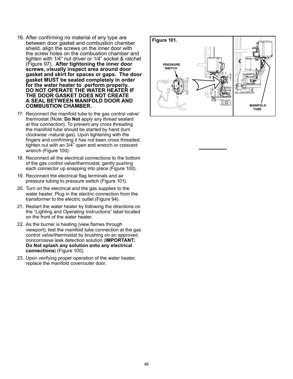 A.O. Smith 12 40GPC T 100 User Manual | Page 46 / 56