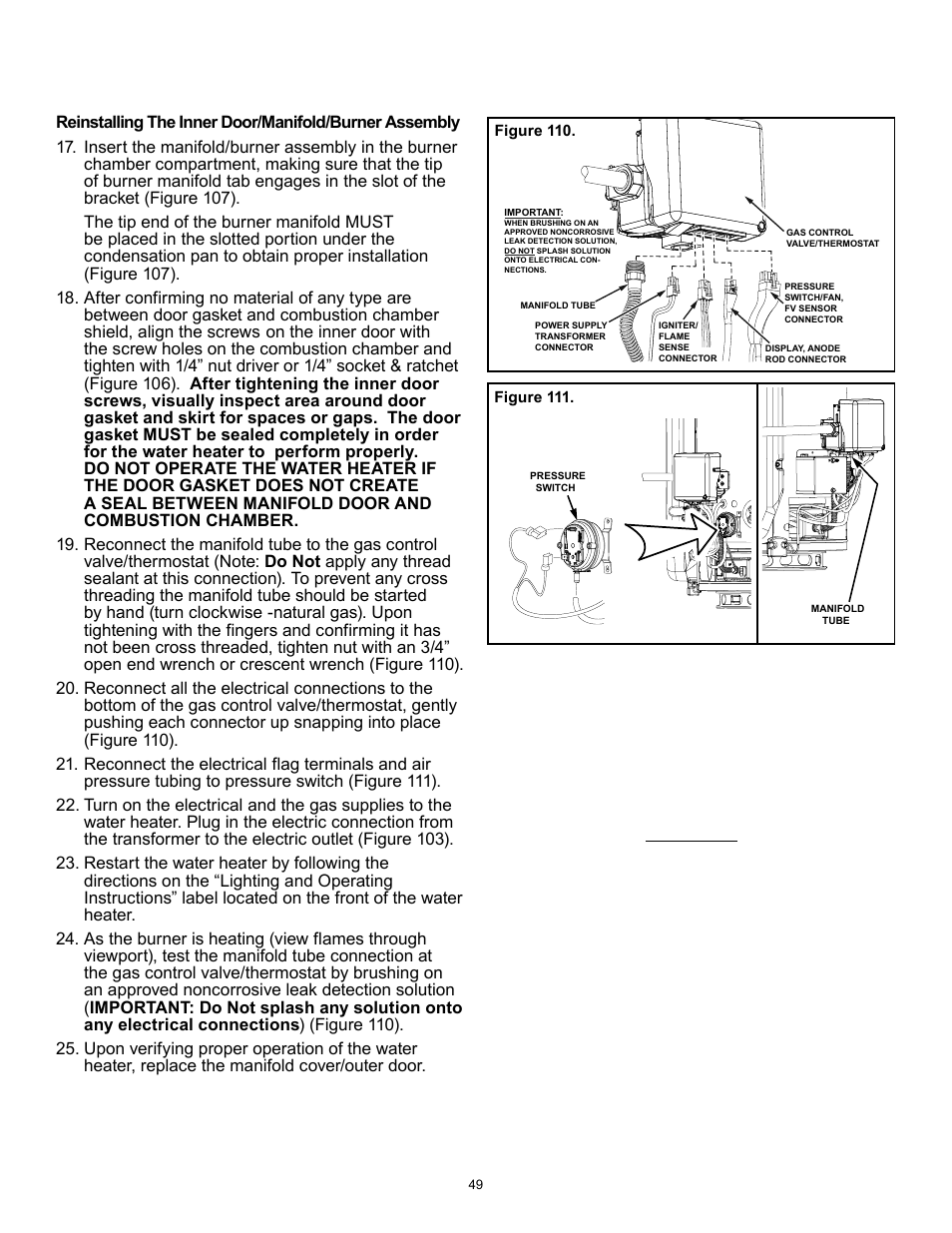 A.O. Smith 12 40GPC T 100 User Manual | Page 49 / 56