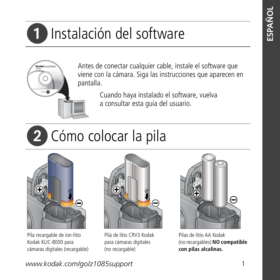 Kodak Z1085 IS User Manual | 30 pages