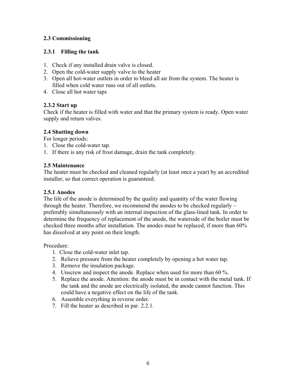 A.O. Smith ST 3000 User Manual | Page 6 / 12