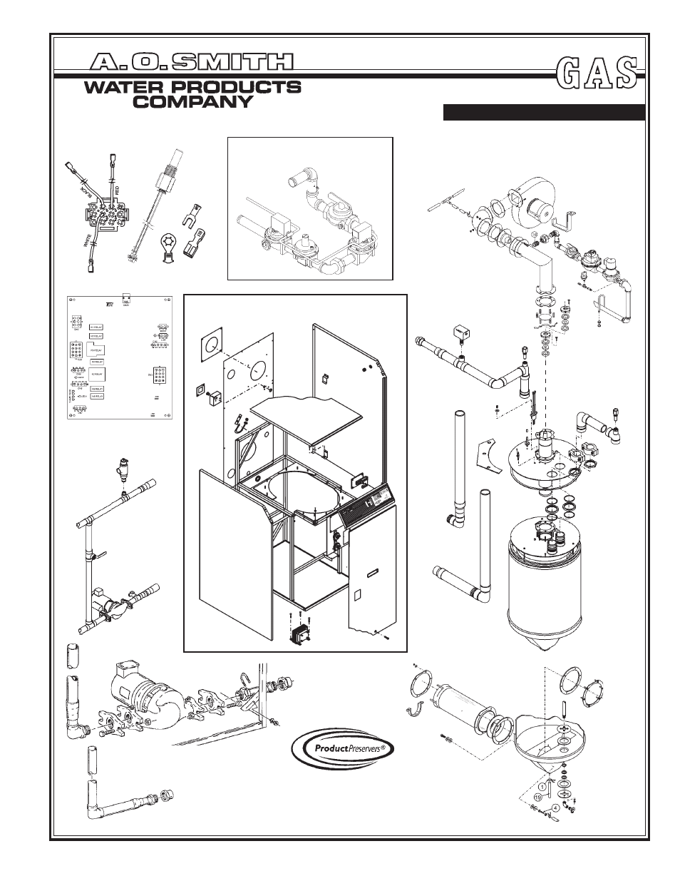 A.O. Smith 750 & 1000 User Manual | 12 pages