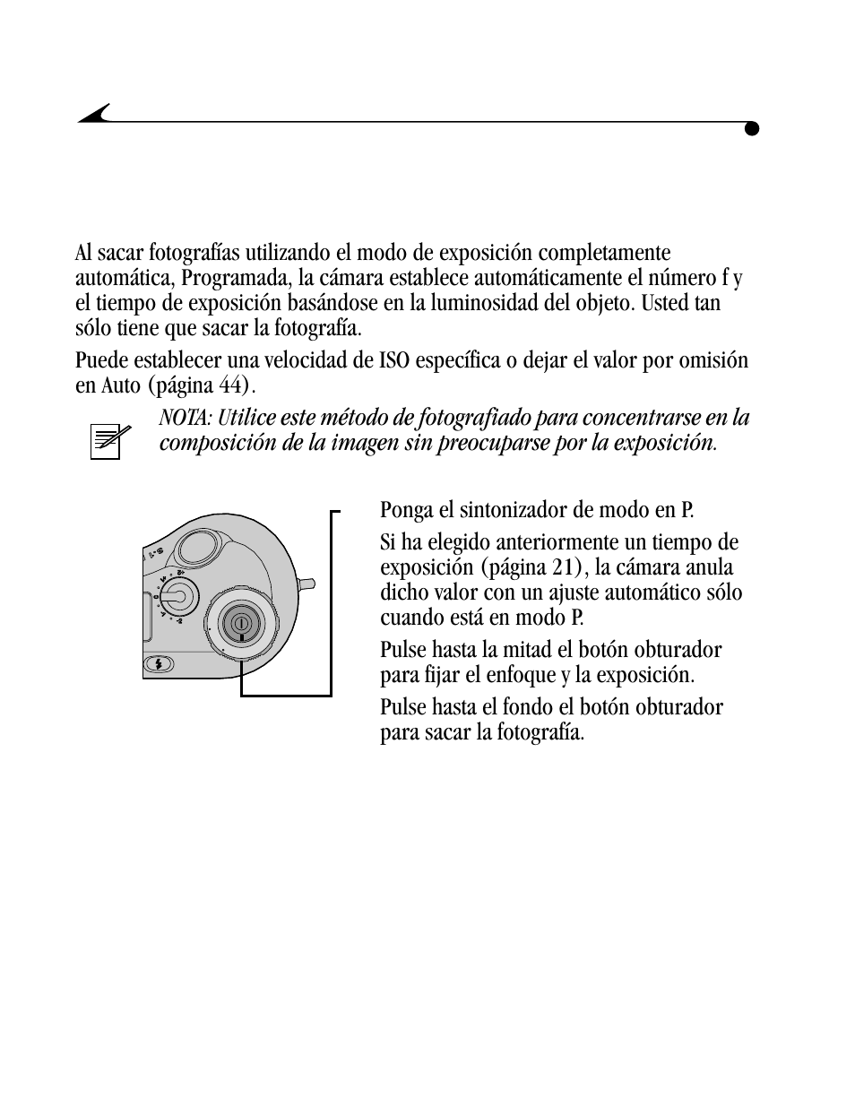 Fotografiar en modo completamente automático | Kodak DC4800 User Manual | Page 31 / 136