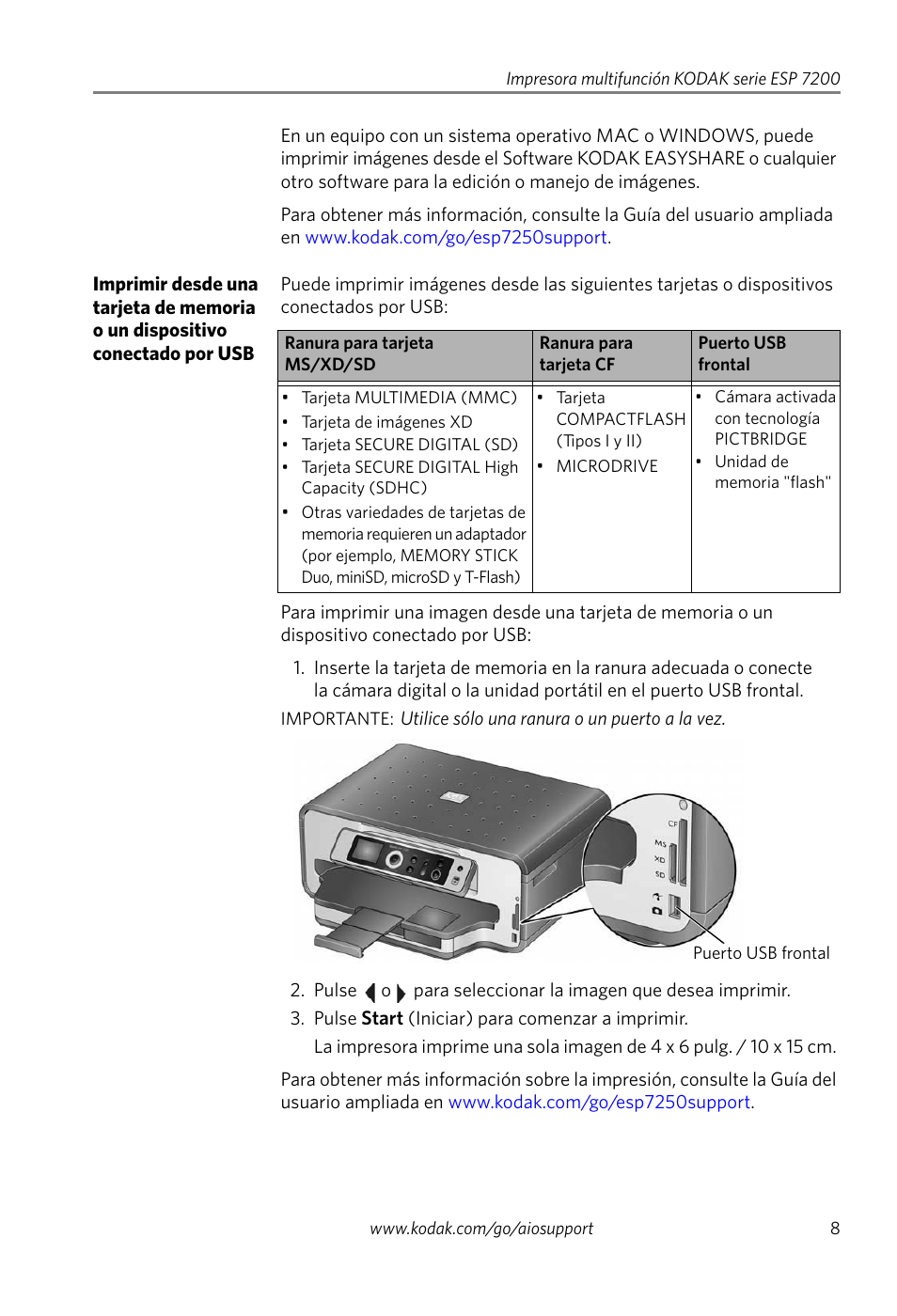 Kodak ESP 7250 User Manual | Page 11 / 20