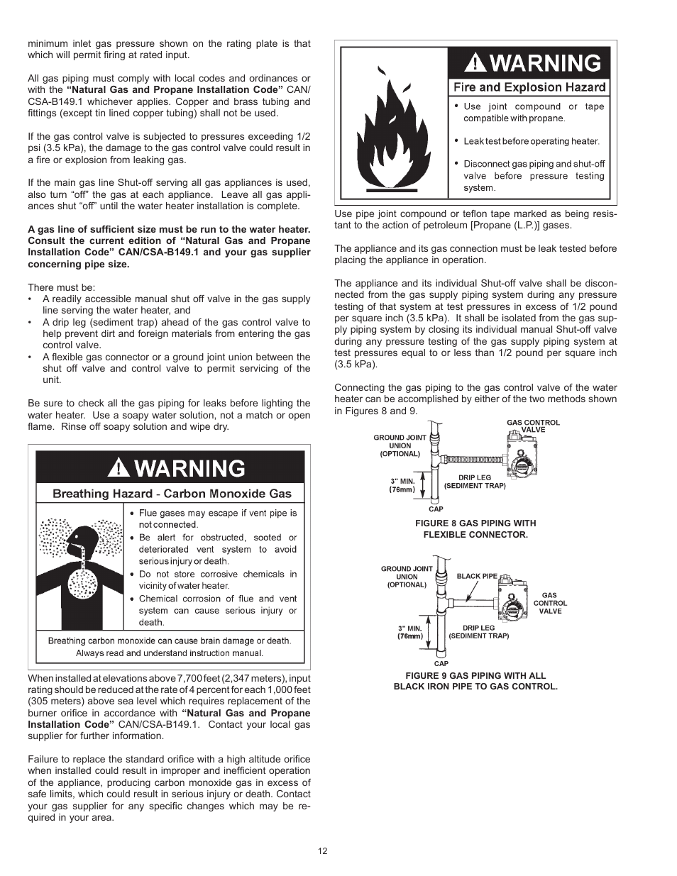 A.O. Smith 186589-004 User Manual | Page 12 / 31