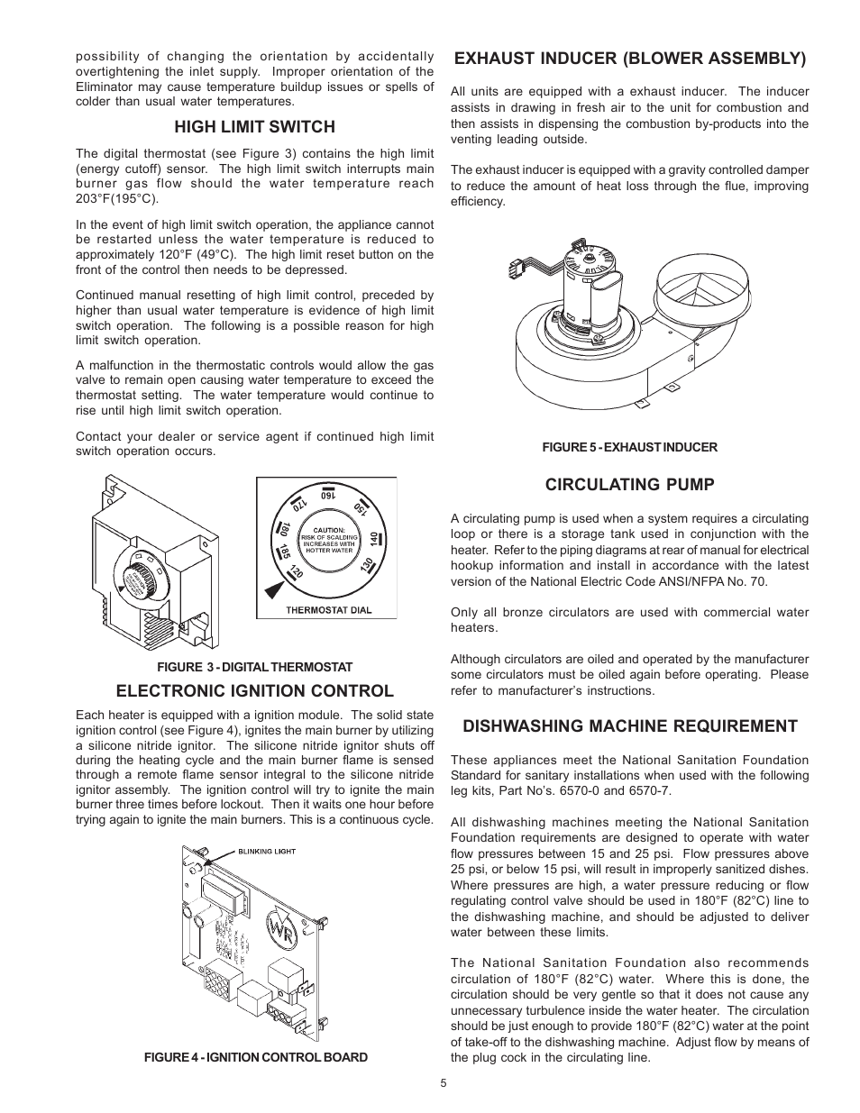 A.O. Smith BTR 151 THRU 201/A User Manual | Page 5 / 28