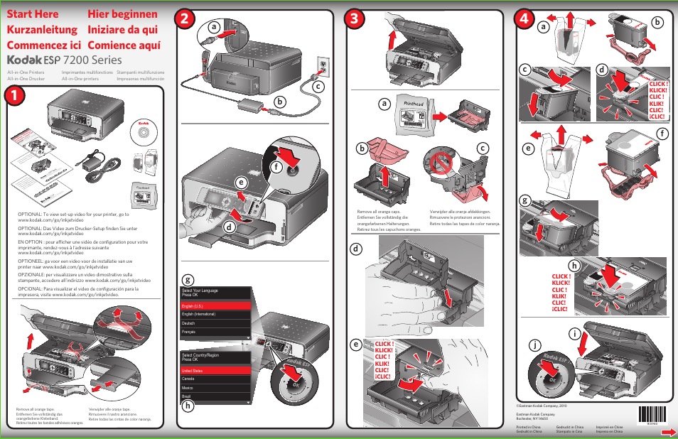 Kodak ESP 7250 User Manual | 2 pages