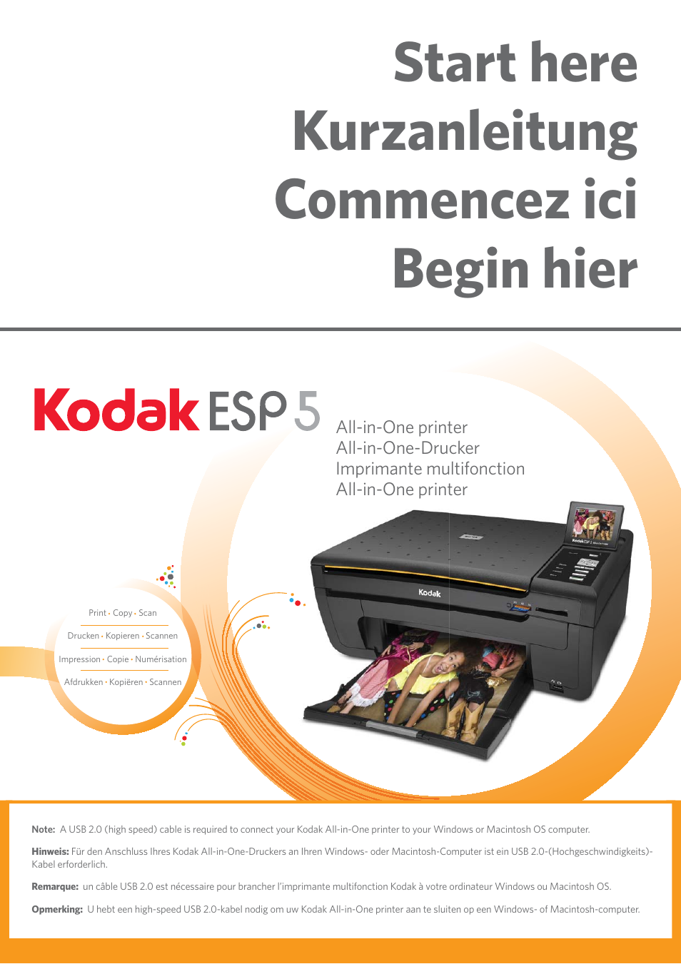 Kodak ESP 5 User Manual | 24 pages