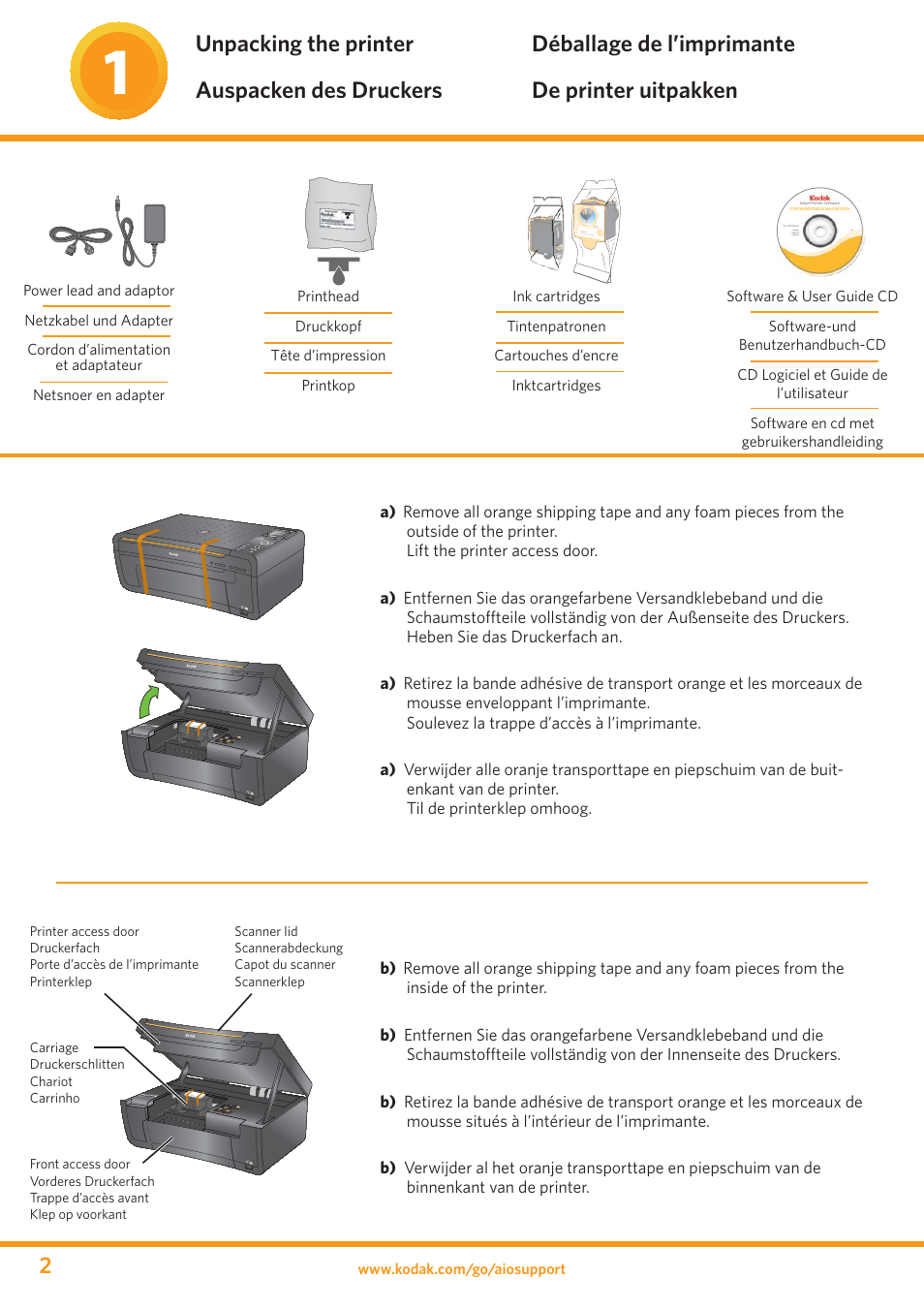 Kodak ESP 5 User Manual | Page 2 / 24