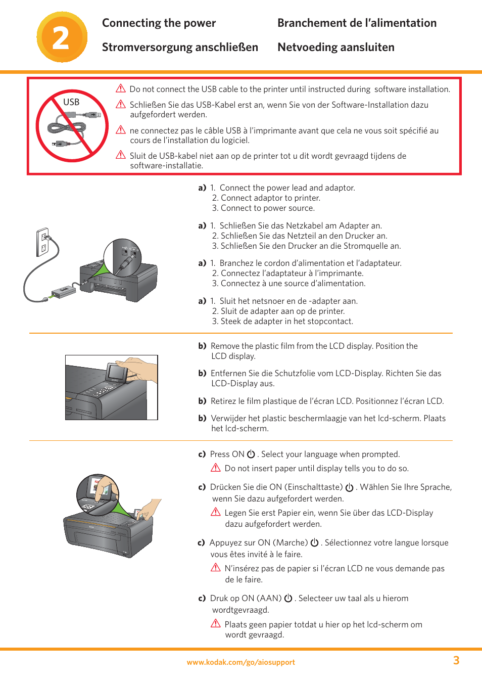 Kodak ESP 5 User Manual | Page 3 / 24