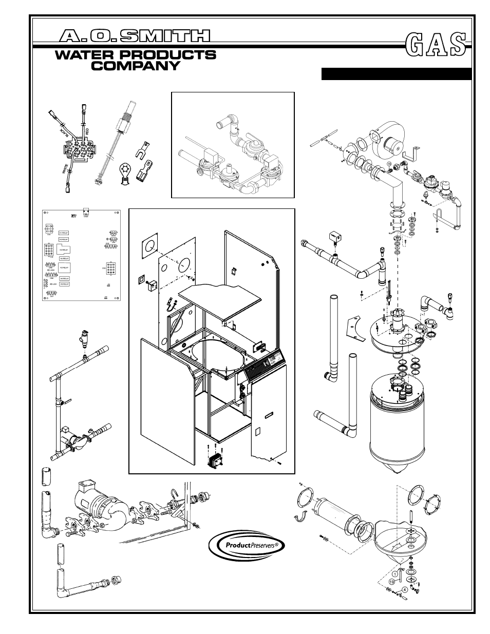 A.O. Smith SLB/LW:1000 User Manual | 8 pages
