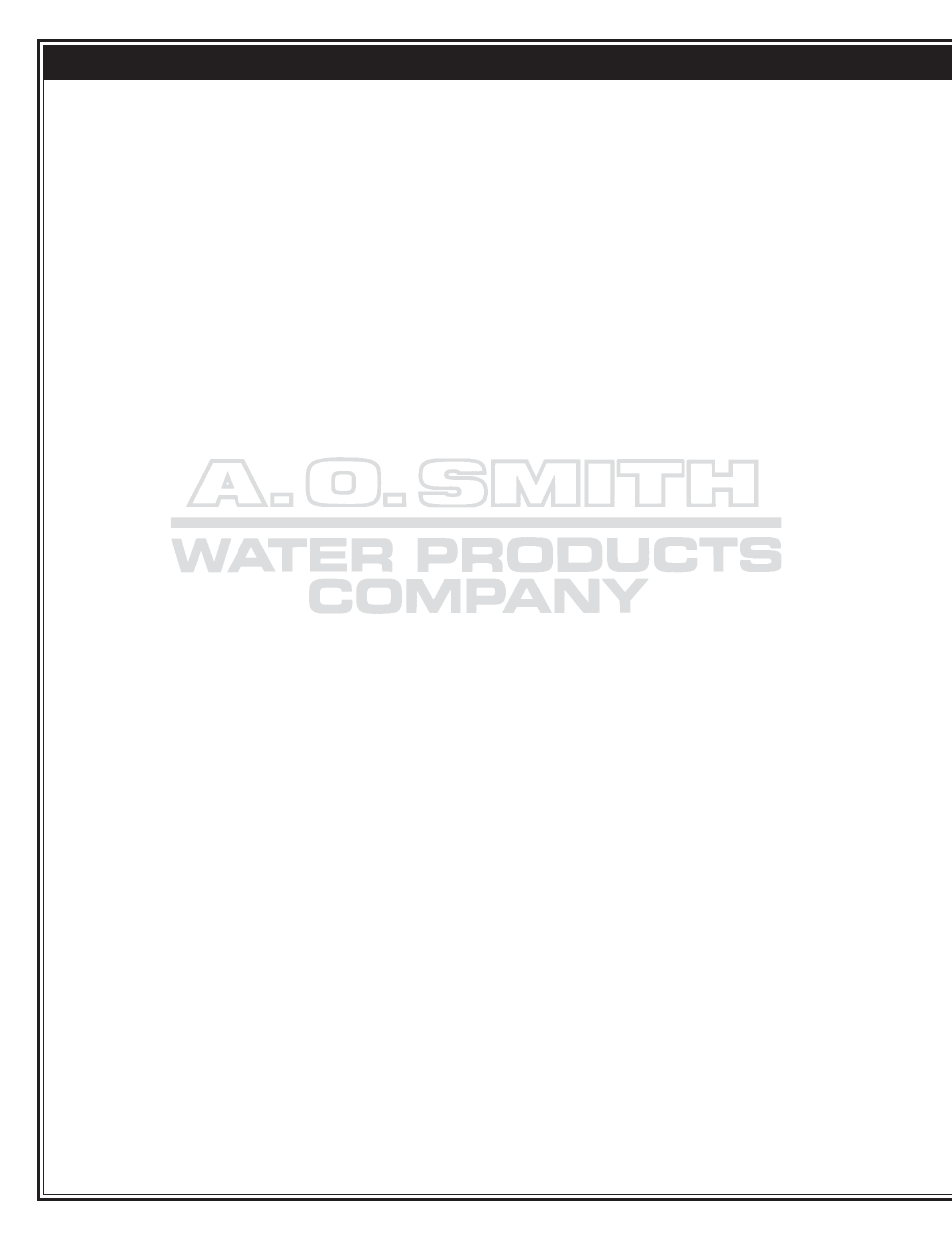 A.O. Smith 101 Series User Manual | Page 2 / 4