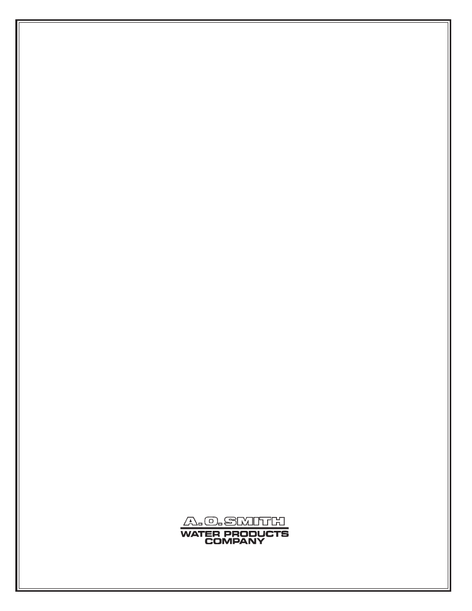 A.O. Smith 101 Series User Manual | Page 4 / 4