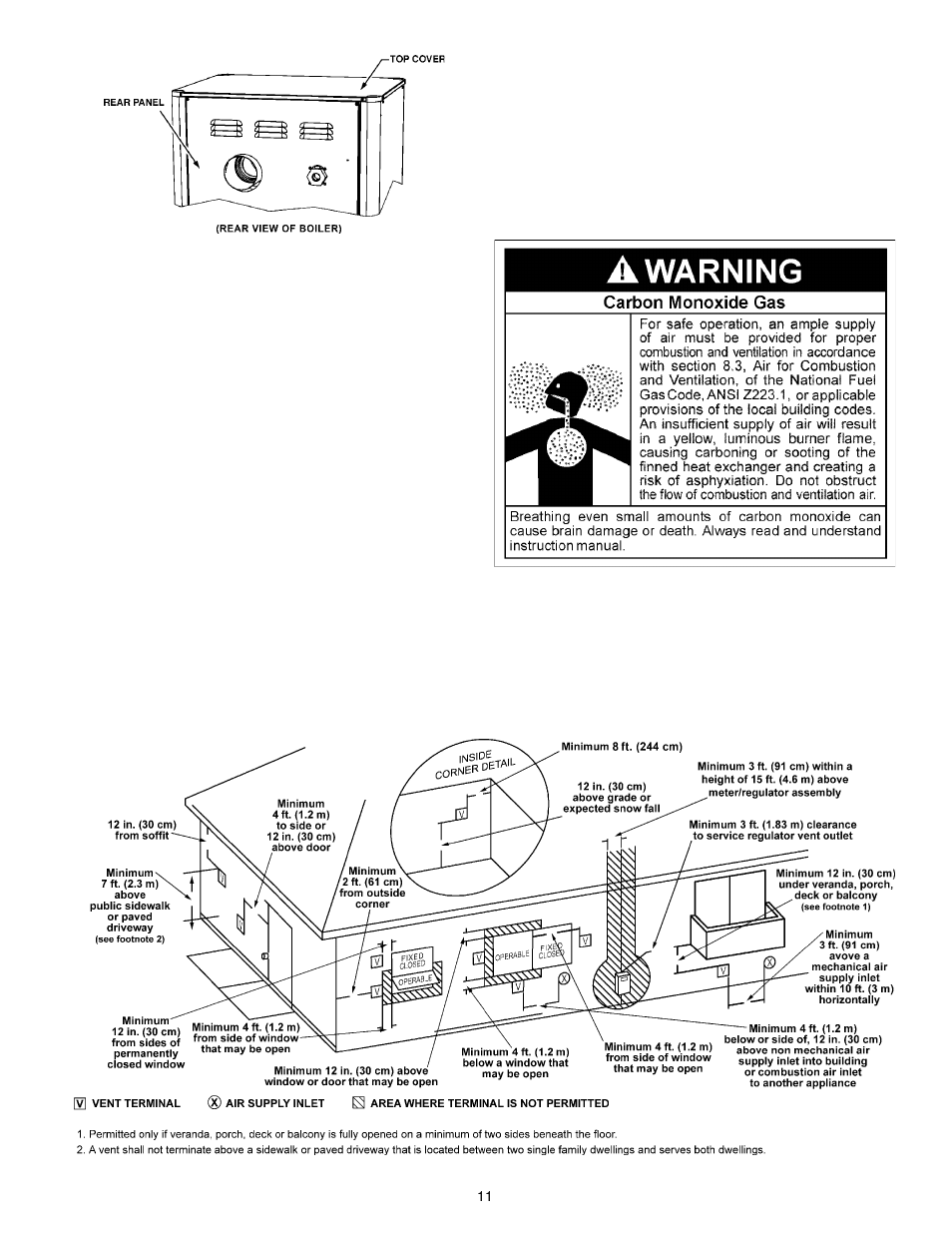 A.O. Smith VB/VW-500 User Manual | Page 11 / 44