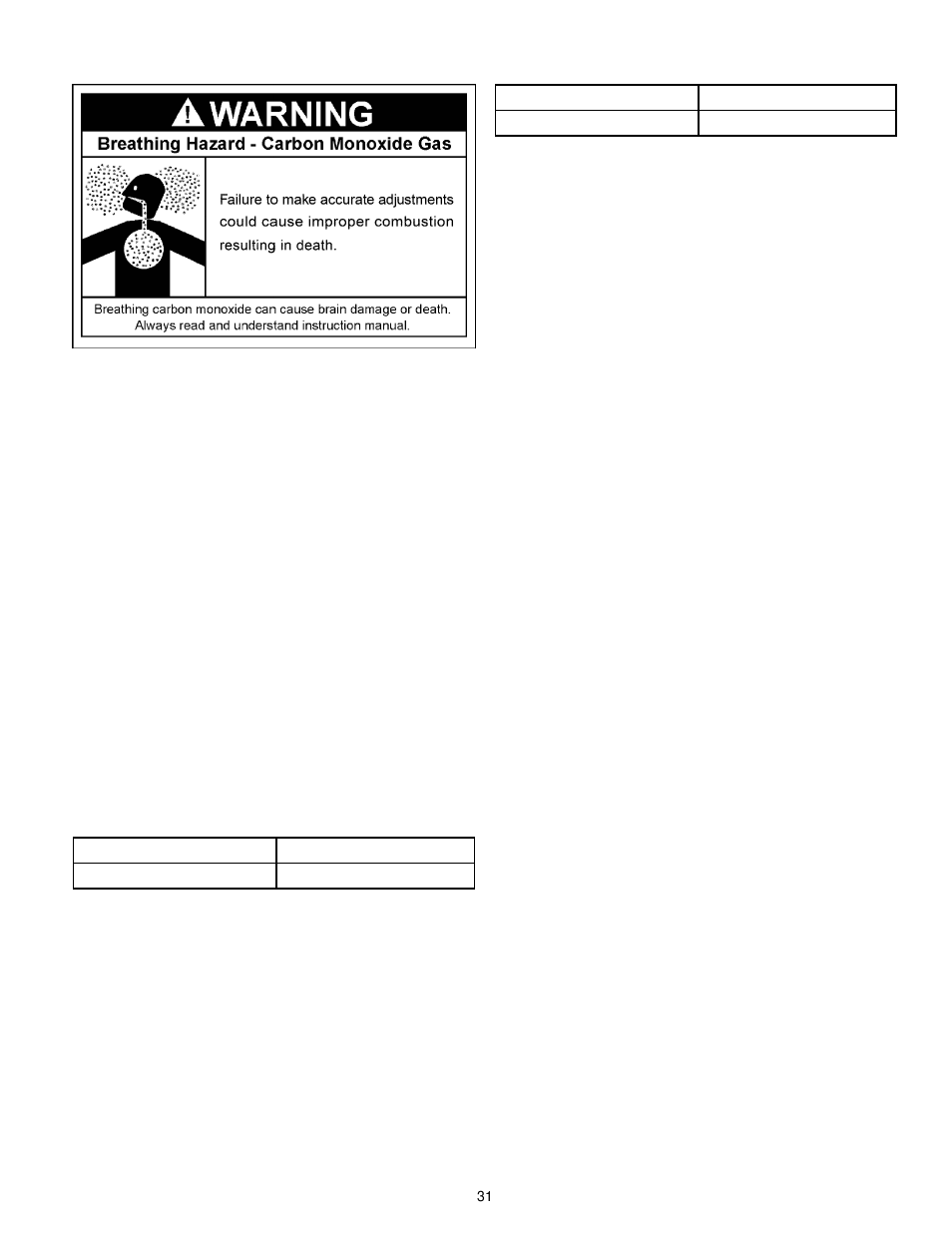 Adjustment, Setting of the test mode, Control system | A.O. Smith VB/VW-500 User Manual | Page 31 / 44