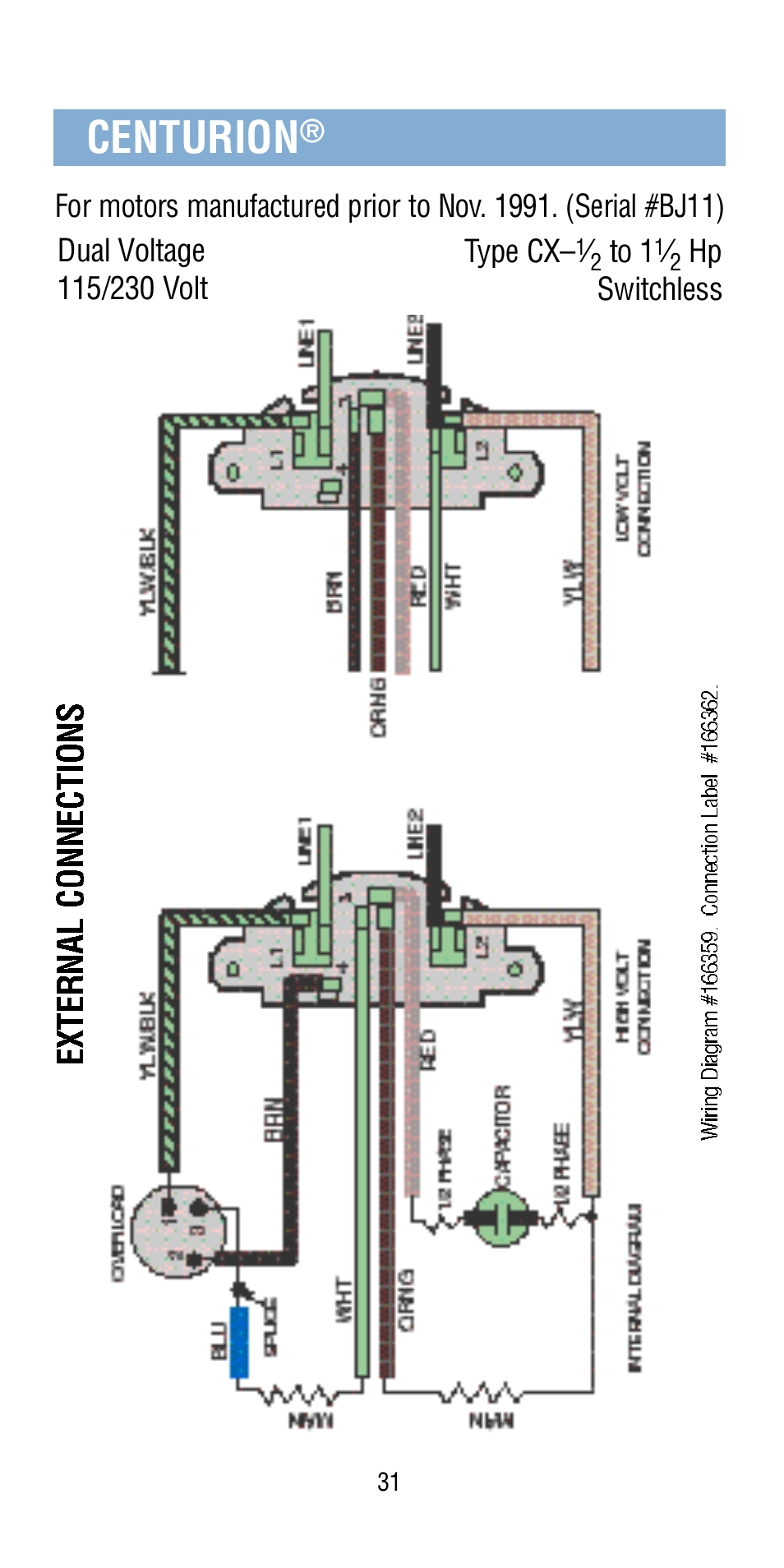 Centurion | A.O. Smith Century Pool & Spa Motor User Manual | Page 32 / 59