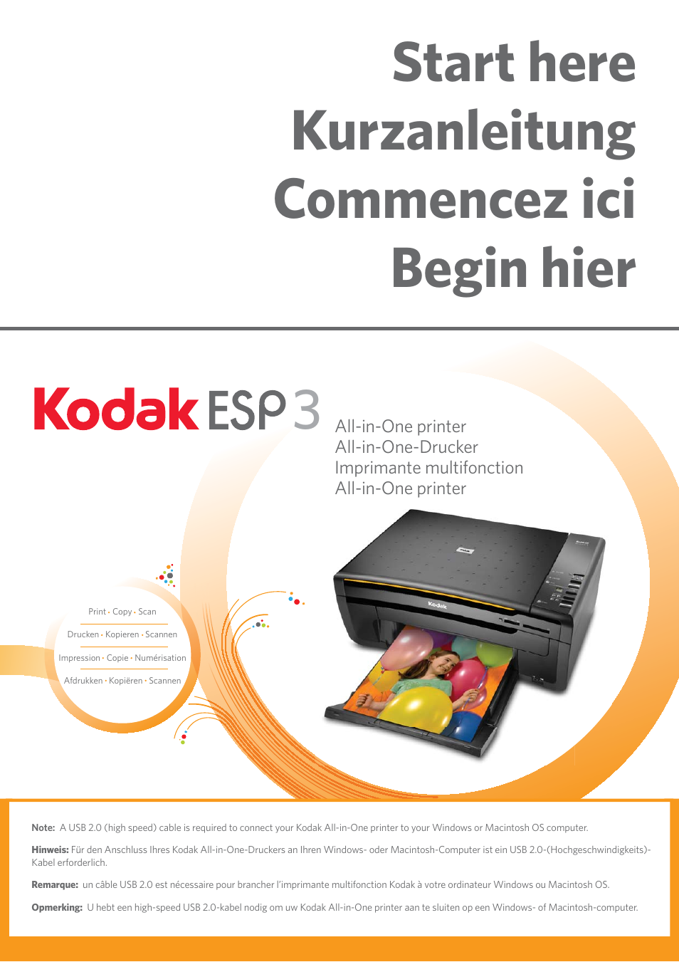 Kodak ESP 3 User Manual | 24 pages