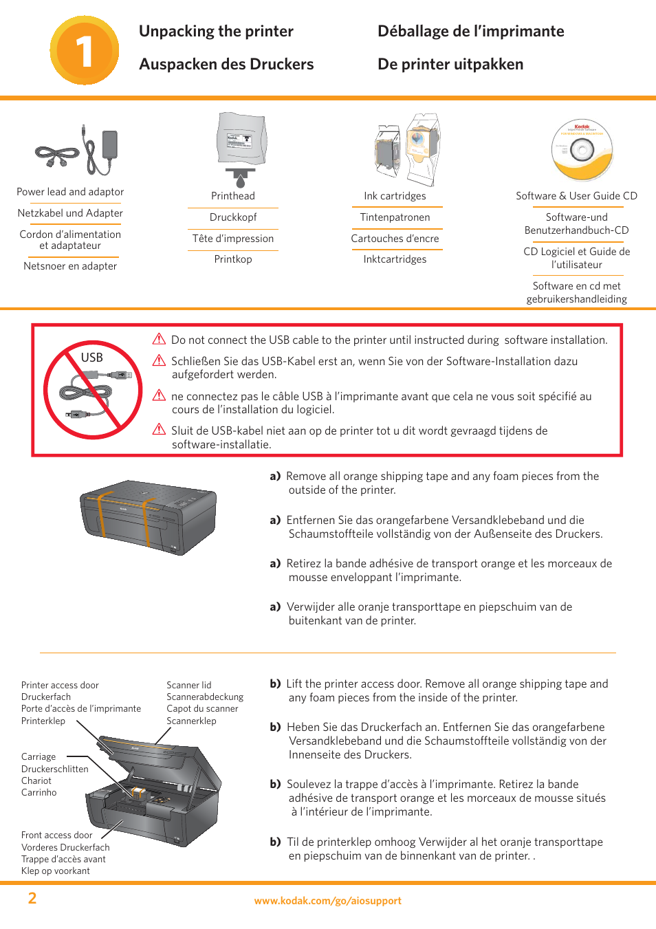 Kodak ESP 3 User Manual | Page 2 / 24