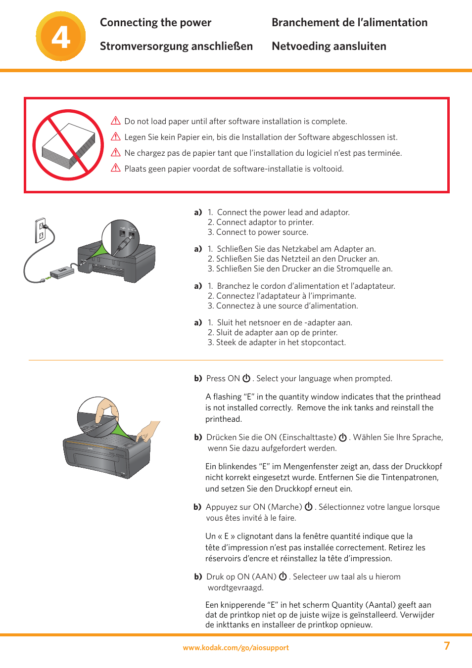 Kodak ESP 3 User Manual | Page 7 / 24