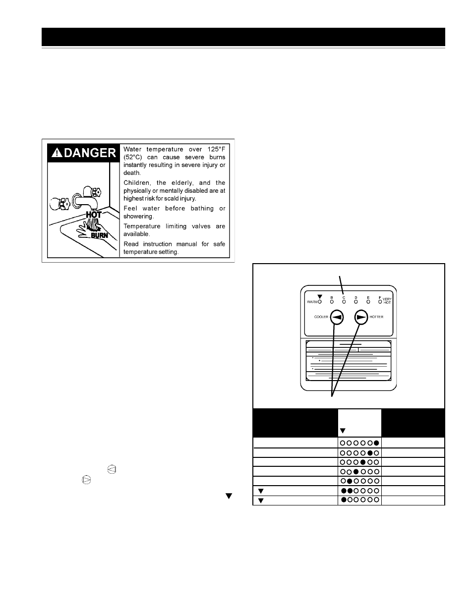 Temperature regulation | A.O. Smith W/HOT User Manual | Page 27 / 36