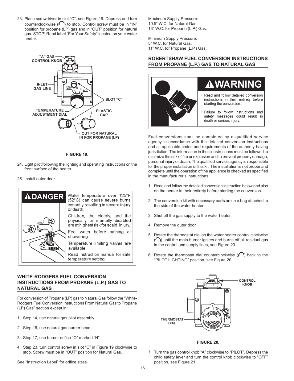 A.O. Smith 185874-001 User Manual | Page 16 / 32