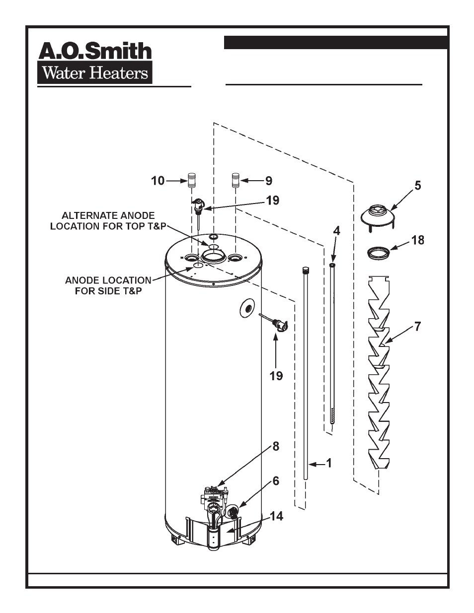 A.O. Smith ACVT-50 100 User Manual | 2 pages