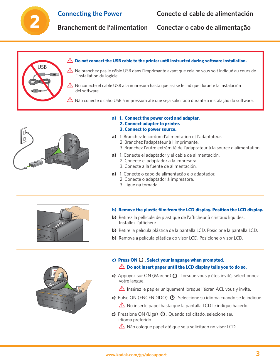 Kodak ESP 5 User Manual | Page 3 / 24